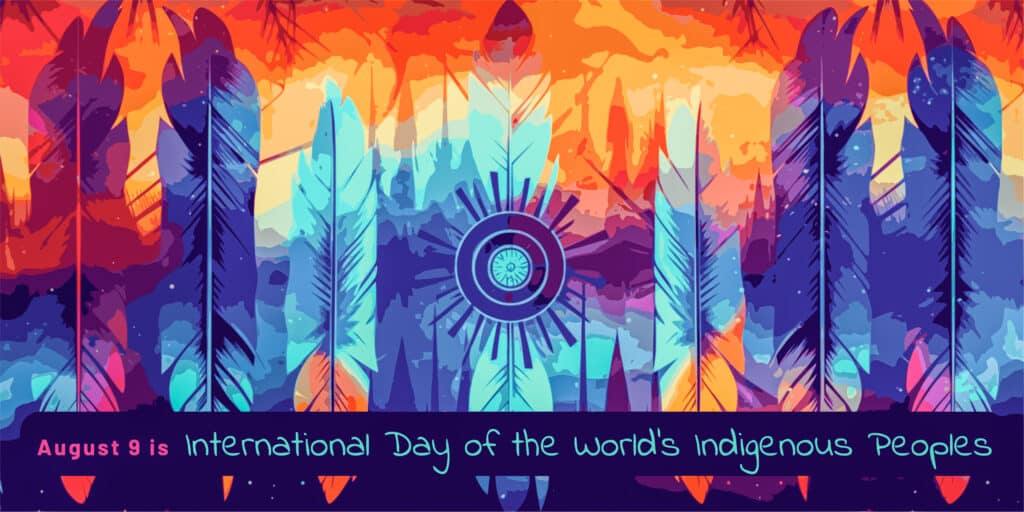 Illustration for International Indigenous Day